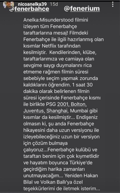 Nicolas Anelka paylaşım